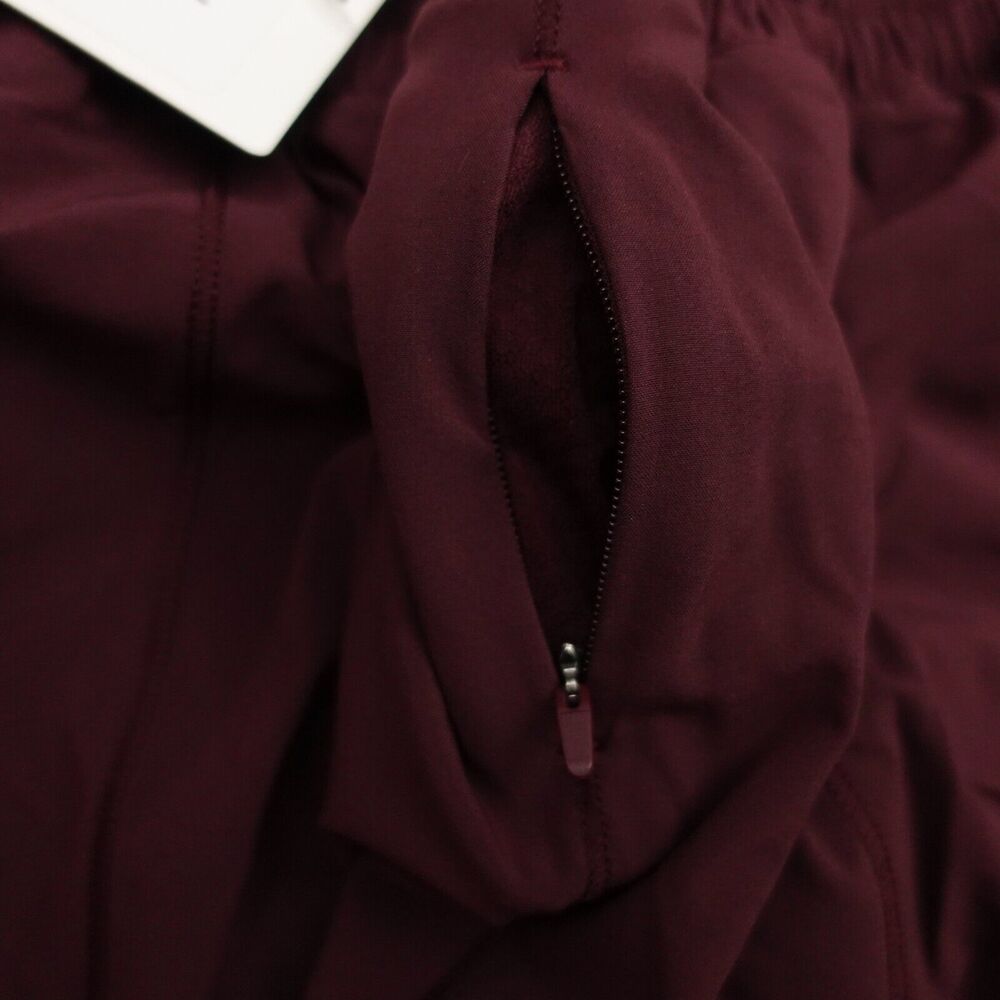 New Lululemon Size 2 Hotty Hot Shorts High Rise HR 4” Lined GARN Garnet - Picture 4 of 8